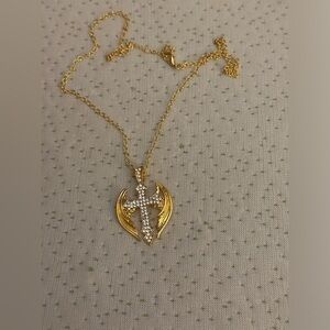 Men’s Cross Wings Necklace NWT